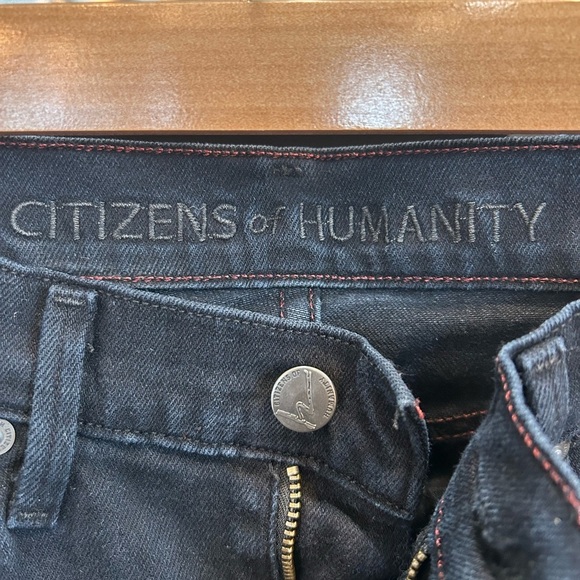 Citizens Of Humanity Black Skinny Jeans Size 24 - Picture 3 of 6